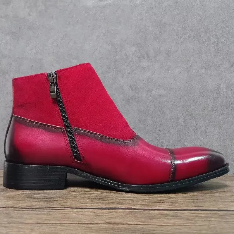 Marbelleve Elegant Office Ankle Boots