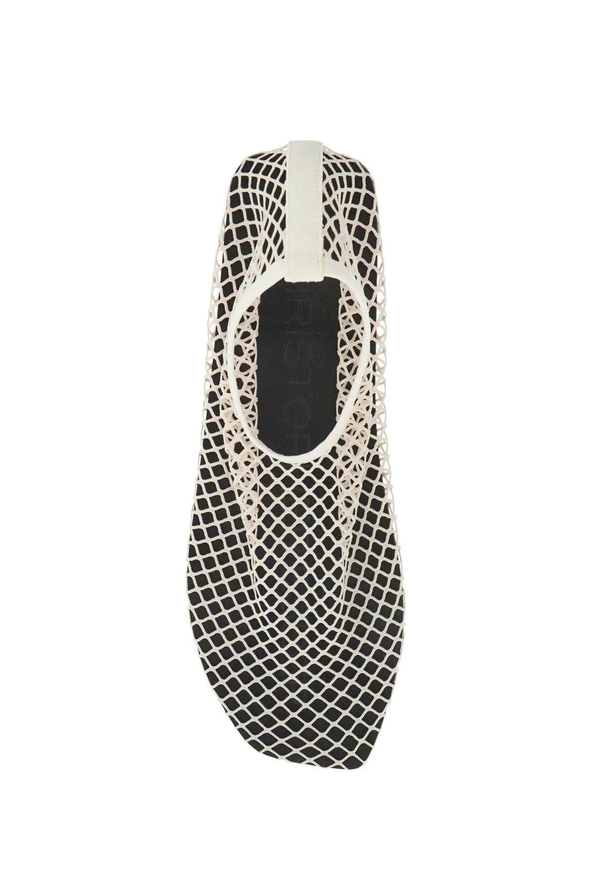 mesh ballet flats for women 24049264 ECRU