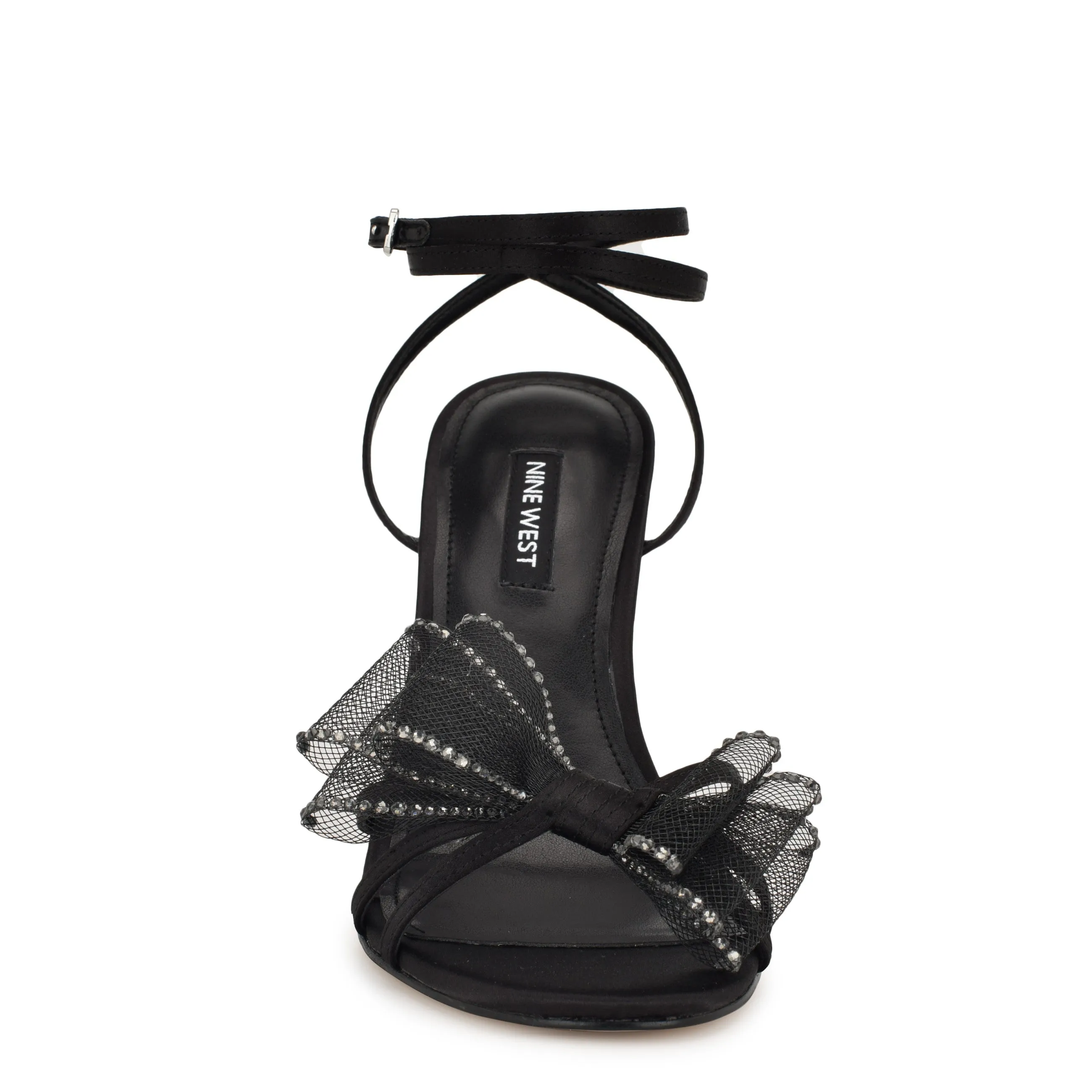 Minky Bow Heeled Sandals