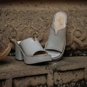 NAKED FEET - FREJA in GREIGE Heeled Sandals