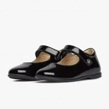 Naturino Darling Patent Leather Ballerinas - Black
