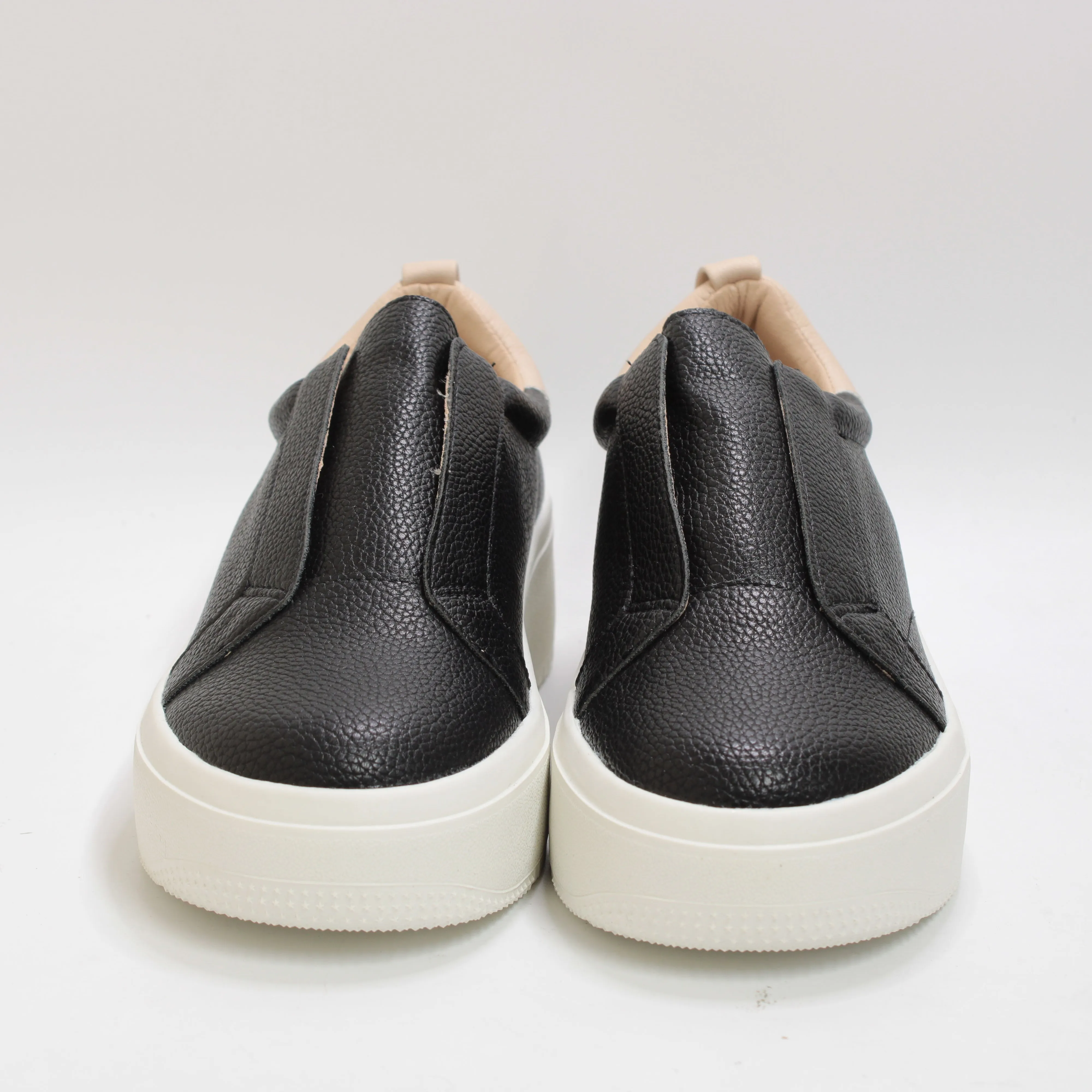 Office Farrah Platform Slip Ons Black