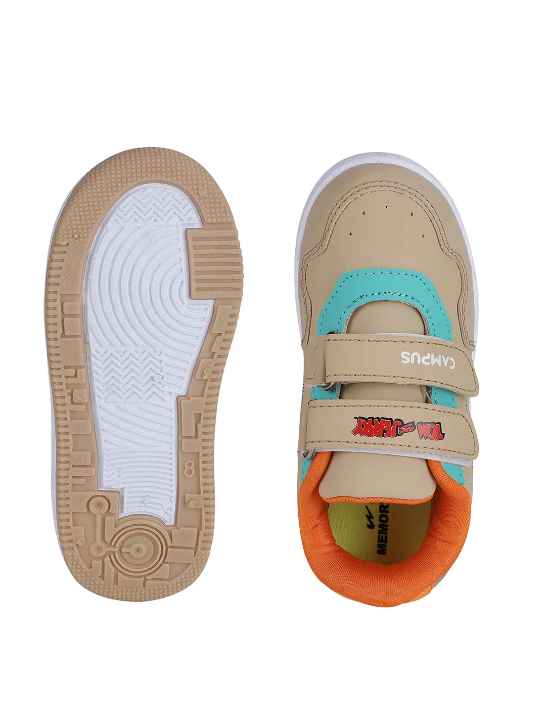 OGK-05V Beige Kid's Sneakers