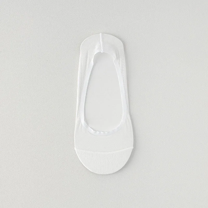 Plus Size Ice Silk Mesh No Show Socks(4 Pairs)