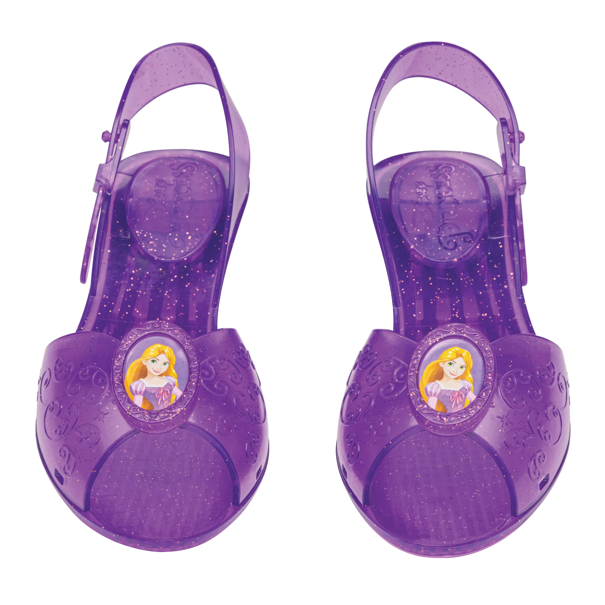 Rapunzel Purple Jelly Shoes for Kids, Disney