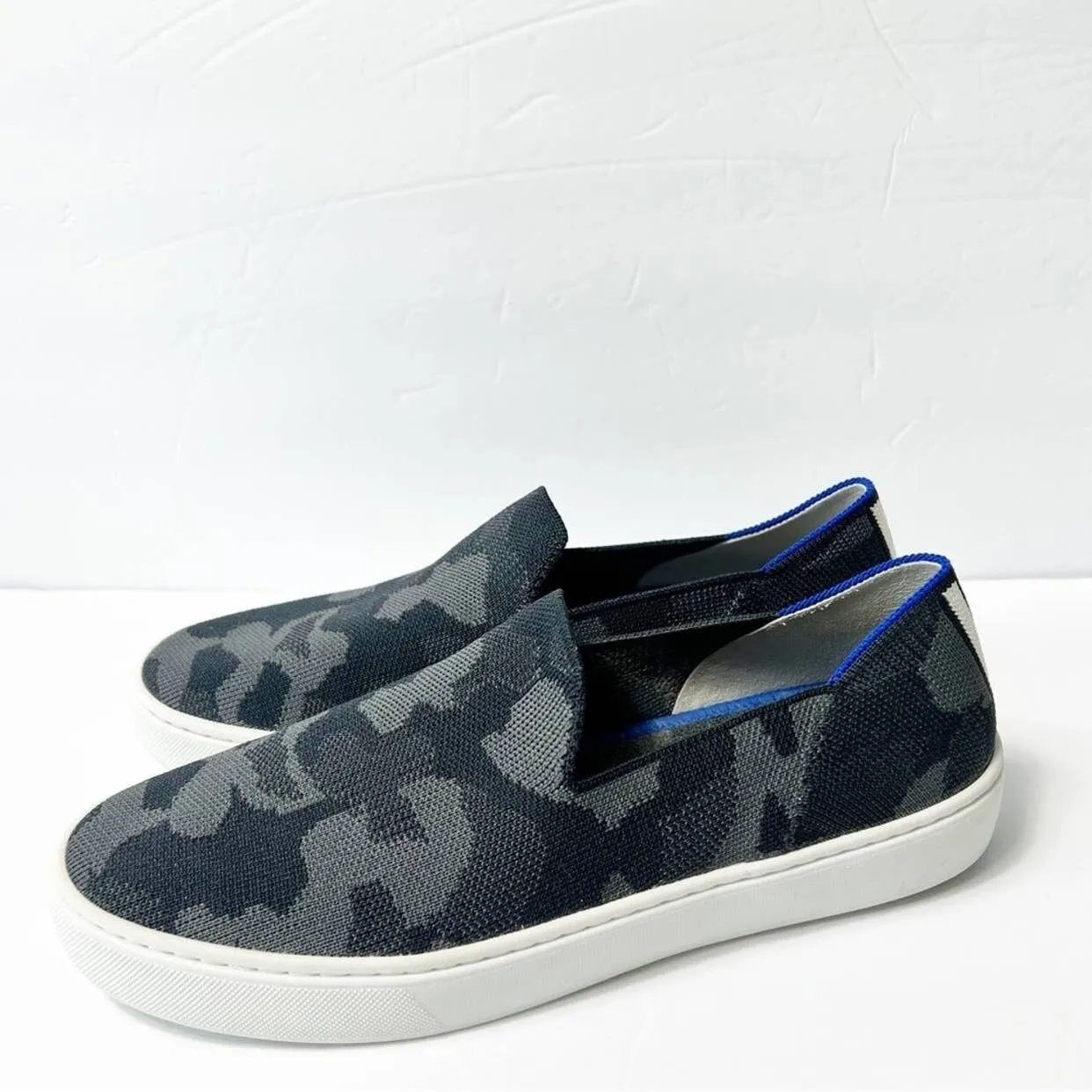 ROTHY'S LADIES CAMO SLIP-ON SNEAKERS