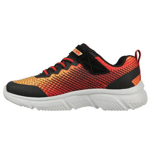 Skechers Kids Trainers - 405035N - Black/Red