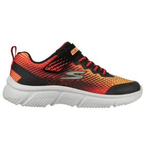Skechers Kids Trainers - 405035N - Black/Red