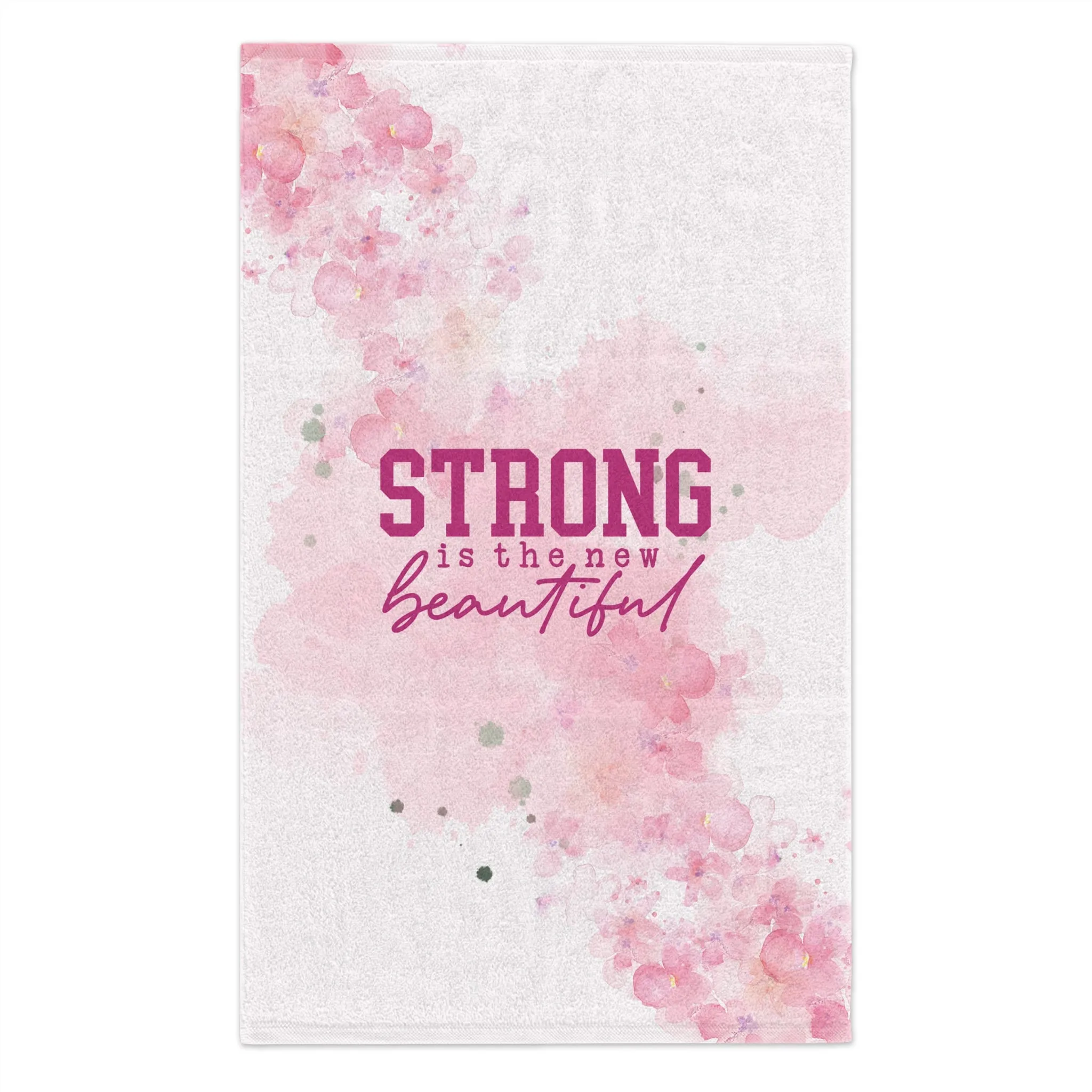 Strong is the New Beautiful Gym Towel