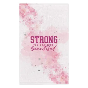 Strong is the New Beautiful Gym Towel