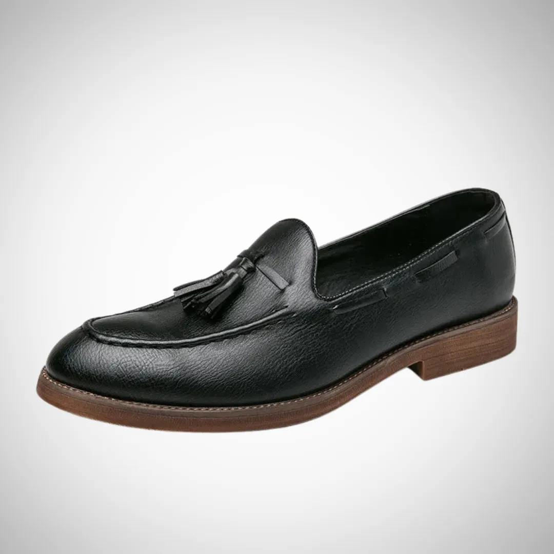 Terence Leather Tassel Loafers