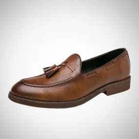 Terence Leather Tassel Loafers