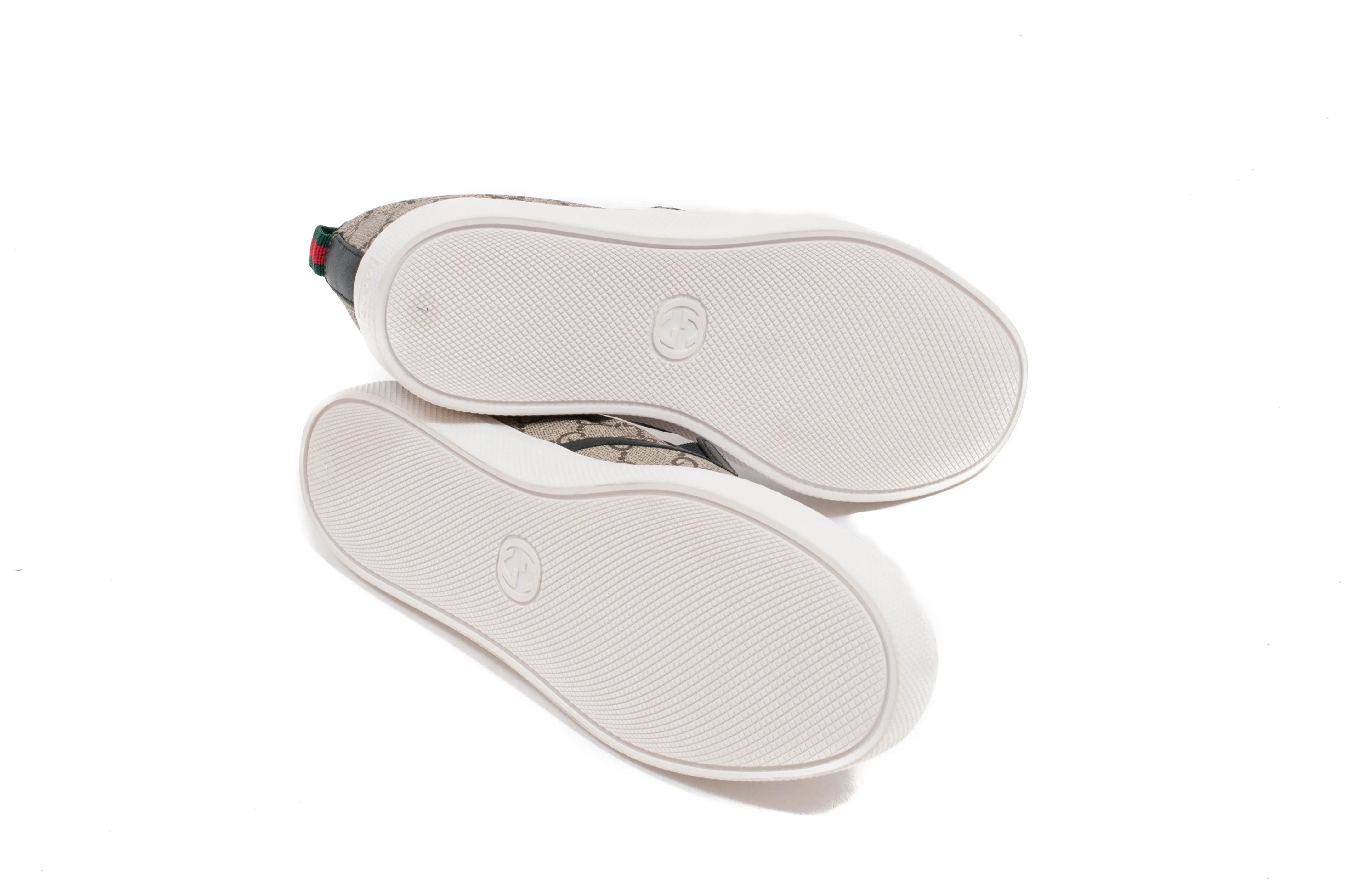 Tiger Monogram Slip Ons