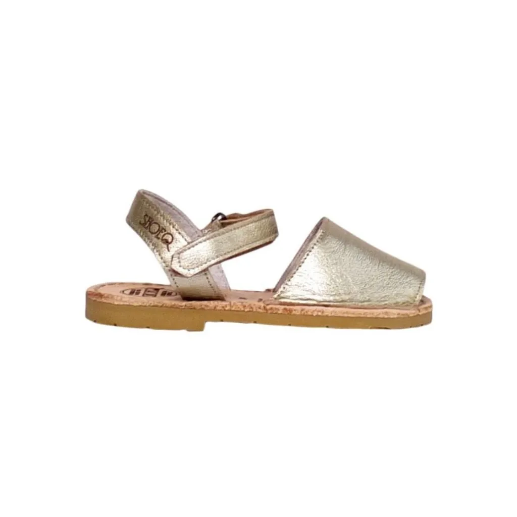Toddler Avarca in Champagne Metallic