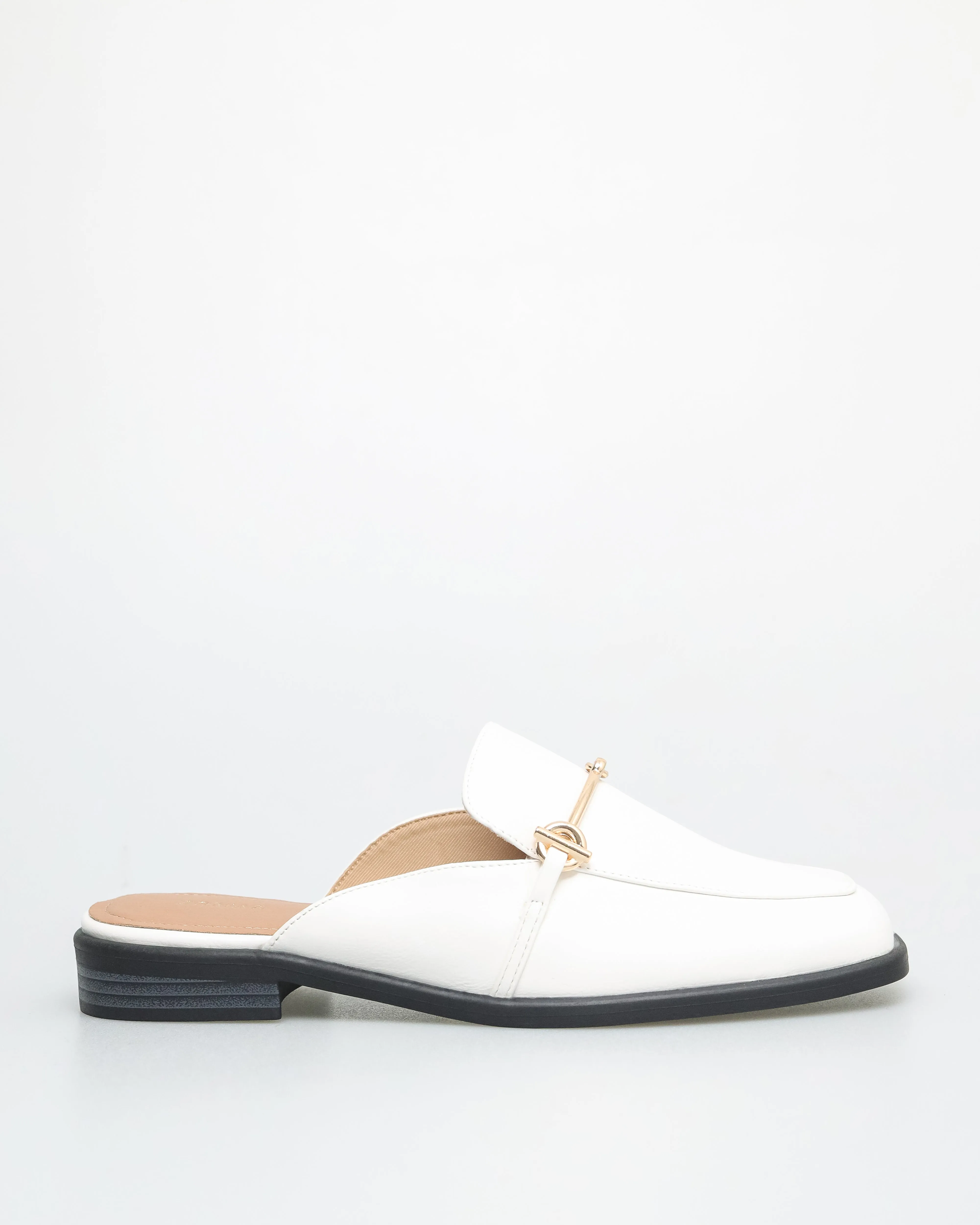Tomaz FL061 Ladies Buckle Mules