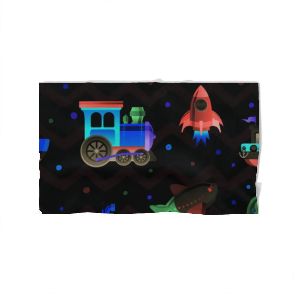 Towel - Rocket and Train