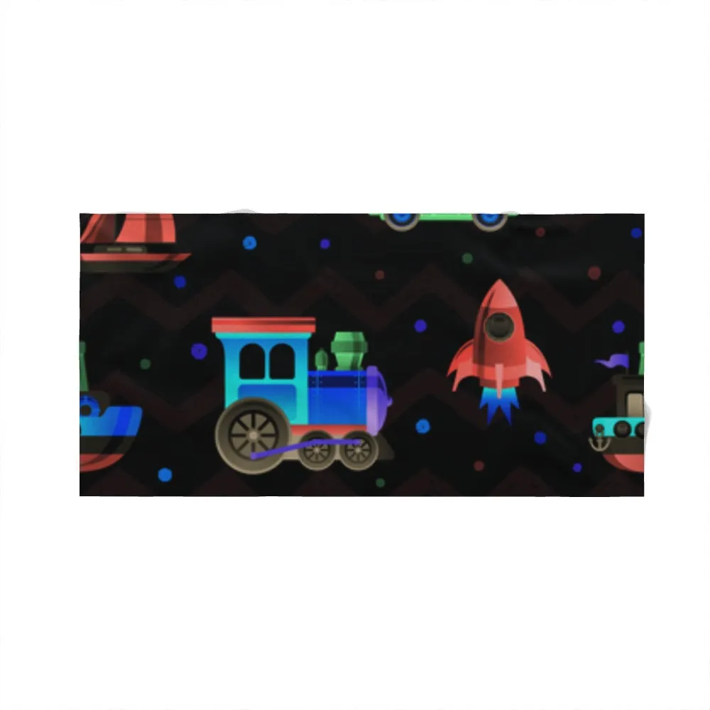 Towel - Rocket and Train