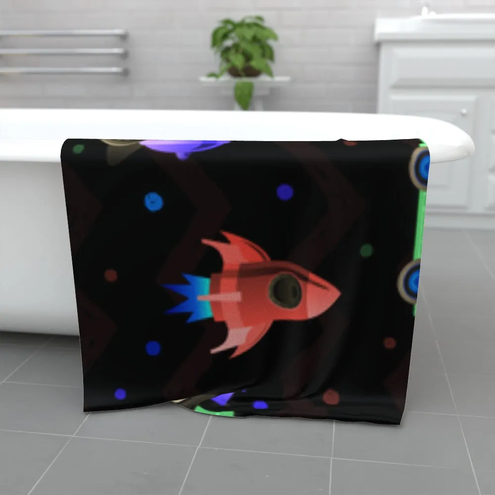 Towel - Rocket and Train